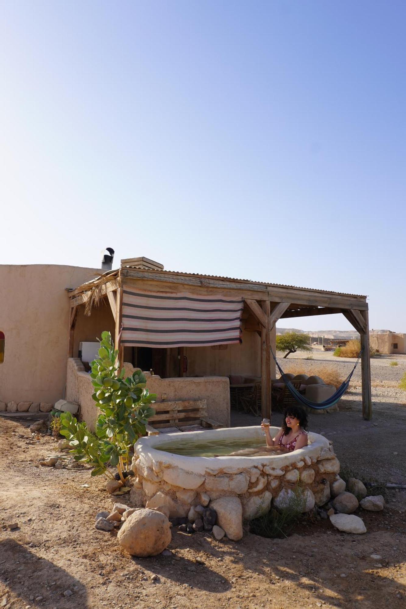 Desert Days Mud Cabin'S Resort Tzukim Kültér fotó